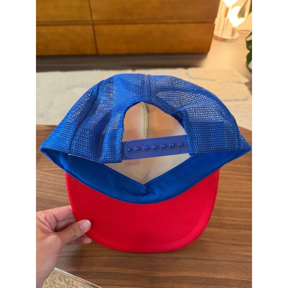 Vintage 1989 Little League Baseball 50th Anniversary Trucker Hat Mesh Snapback